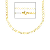 18 Karat Herren Goldhalskette - ca. 6,8 Gramm, Gelbgold - MMF083GG